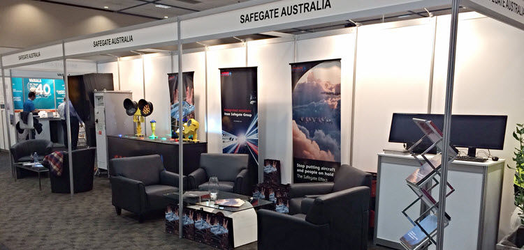 Safegate Group Stand at Hobart AAA